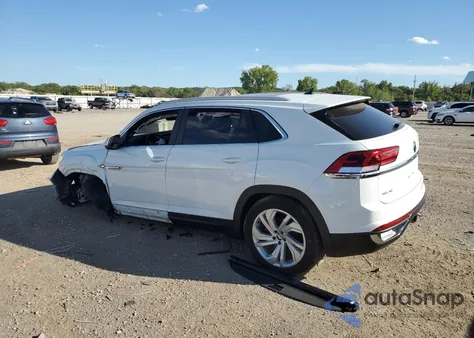 2021 Volkswagen Atlas Cross Sport Sel z USA, uszkodzony, nr VIN 1V2BE2CAXMC227872